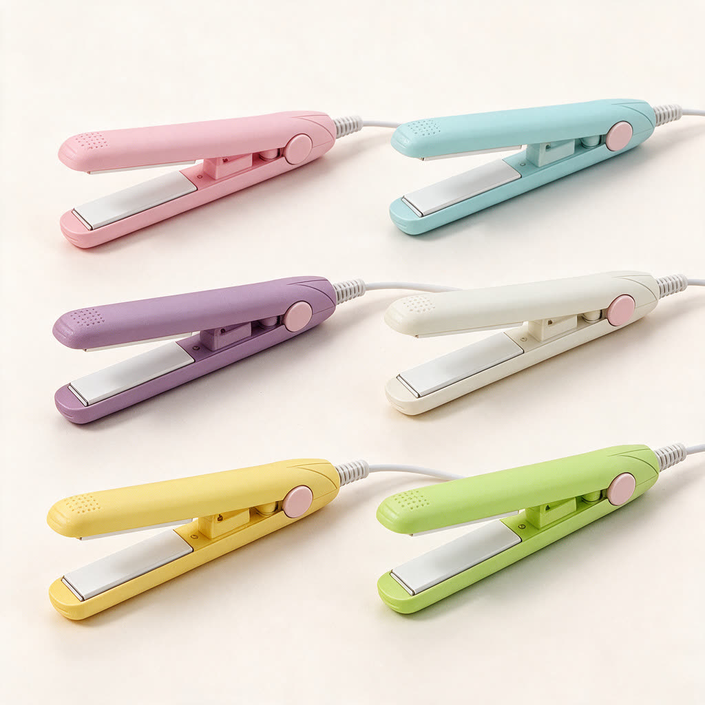 Les six coloris du mini lisseur